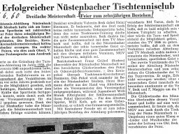 zeitungsartikel 1960